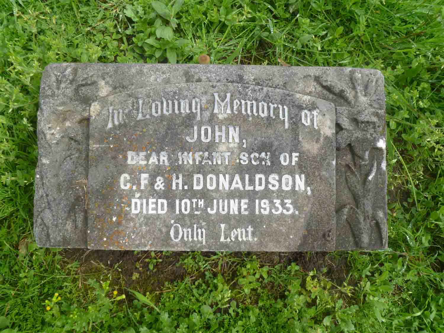 Donaldon, William John (2 26)
